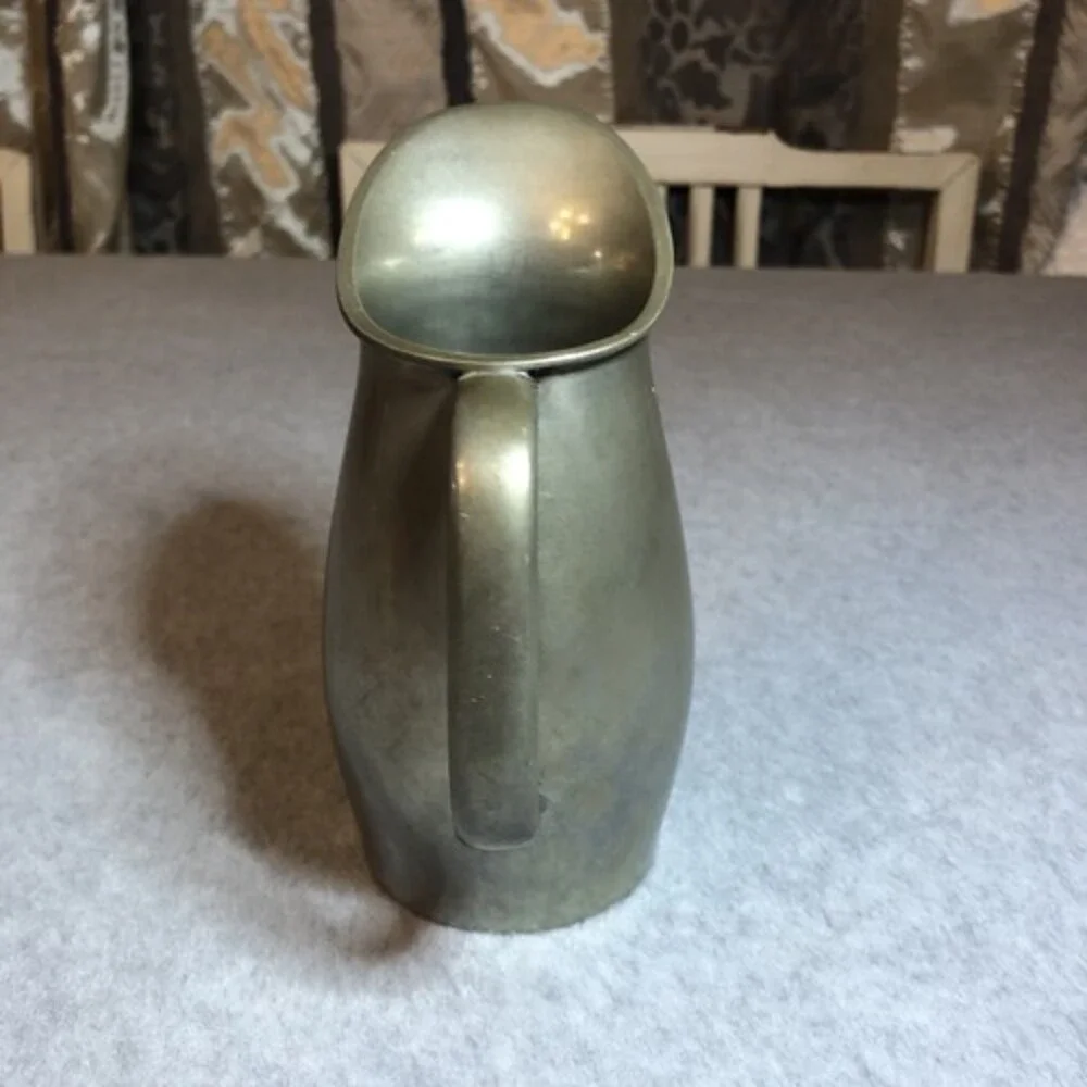 Mid Century Modern Sheffield Pewter Pitcher 6